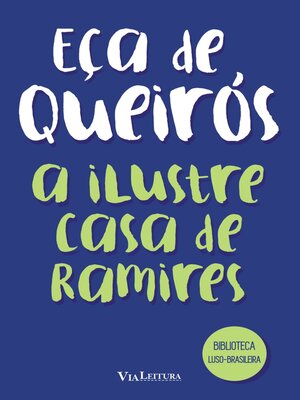 cover image of A ilustre casa de Ramires--Eça de Queirós